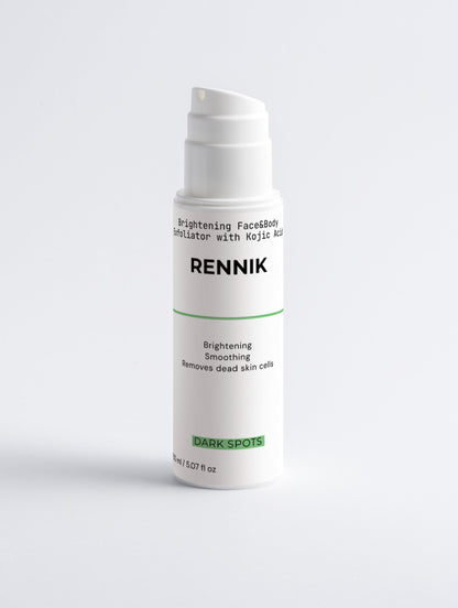 Brightening Face&Body Exfoliator with Kojic Acid